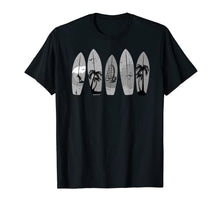 Load image into Gallery viewer, Surfing Surfboard Vintage Classic Retro Surfboarder Surfer T-Shirt
