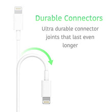 Load image into Gallery viewer, TalkWorks USB Wall Charger iPhone Adapter 12W/2.4A - Includes 5ft Lightning Cable MFI Certified For Apple iPhone 12, 12 Pro/Max, 12 Mini, 11, 11 Pro/Max, XS/Max, XR, X, 8, 7, 6, SE, 5, iPad - White
