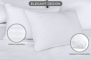 Utopia Bedding 1 All Season Queen Comforter Duvet Insert with 2 Pack Queen Bed Pillows for Sleeping