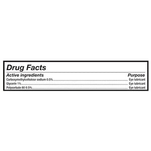 Refresh Optive Mega-3 Lubricant Eye Drops, Preservative-Free, 0.01 Fl Oz Single-Use Containers, 60 Count