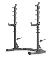 Load image into Gallery viewer, Gold&#39;s Gym XRS 20 Adjustable Olympic Workout Bench with Squat Rack, Leg Extension, Preacher Curl, and Weight Storage
