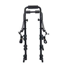 Load image into Gallery viewer, KAC T1 3-Bike Trunk Mount Bike Rack - Tie Down Design, Safety Strap Included - Fits Sedans, Hatchbacks, Minivans, and SUV's - Not Compatible with Rear Spoilers
