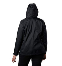Load image into Gallery viewer, Columbia Women&#39;s Switchback III Adjustable Waterproof Rain Jacket, Black, Medium
