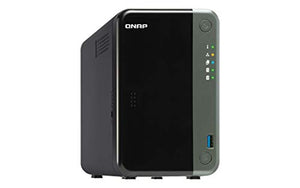 QNAP TS-253D-4G 2 Bay NAS for Professionals with Intel® Celeron® J4125 CPU and Two 2.5GbE Ports