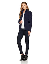 Load image into Gallery viewer, Amazon Essentials Women&#39;s Classic Fit Long-Sleeve Full-Zip Polar Soft Fleece Jacket, Night Navy, X-Small
