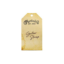 Load image into Gallery viewer, Martin Guitar Vintage Leather Guitar Strap, Adjustable Brown Acoustic-Guitar Strap
