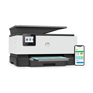 HP OfficeJet Pro 9015 All-in-One Wireless Printer, with Smart Home Office Productivity, HP Instant Ink, Works with Alexa (1KR42A)