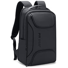 Load image into Gallery viewer, FENRUIEN Business Travel Backpack for Men, 4-layer Water Resistant Computer Backpack Fits 15.6 Inch Laptop with USB Charging for Daily Work Office Airplane
