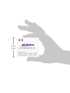ACDelco CR2032 3V Lithium Coin Cell Battery, Watch and Electronics Button Batteries, 24-Count