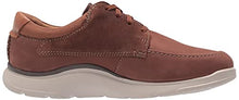 Load image into Gallery viewer, Clarks Men's Gaskill Low Sneaker, Dark Tan Combination, 10.5 Wide
