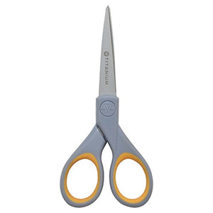 Westcott 5" Straight Titanium Bonded Craft Scissors with Micro-Tip (16376)