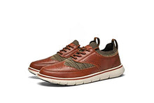 Load image into Gallery viewer, YOJANEO Men's Lace Up Oxford Shoes Casual Dress Shoes(Brown 40)
