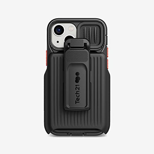 Tech21 Evo Max for iPhone 13 mini – Ultra-Protective and Rugged Phone Case with Holster and 20ft Multi-Drop Protection