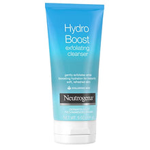 Load image into Gallery viewer, Neutrogena Hydro Boost Gentle Exfoliating Facial Cleanser with Hyaluronic Acid, Non-Comedogenic Oil-, Soap- &amp; Paraben-Free Daily Face Wash, 5 oz (Pack of 3)
