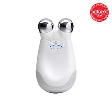 Load image into Gallery viewer, NuFACE Advanced Facial Toning Kit Trinity Facial Trainer Device + Hydrating LeaveOn Gel Primer Skin Care Device to Lift Contour Tone Skin + Reduce Look of Wrinkles AtHome System, White
