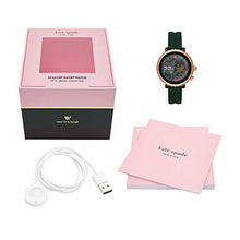 Load image into Gallery viewer, Kate Spade New York Women's Gen 4 Scallop Sport HR Heart Rate Silicone Touchscreen Smart Watch, Color: Green (Model: KST2016)
