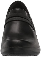 Load image into Gallery viewer, Clarks Women's Angie Style Loafer, Black Leather, 8
