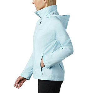 Columbia Women's Switchback III Printed Jacket, Packable, Cirrus Grey Wispy Bamboo Emboss, Medium