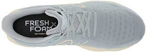 New Balance Men's Fresh Foam X 1080 V12 Running Shoe, Light Slate/Starlight/Bone, 15 Wide