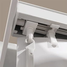 Load image into Gallery viewer, Calyx Interiors White Vinyl Vertical Blind 78 in. W x 84 in. L with 3.5 in. Slats, 04VS2780840
