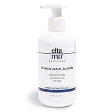 Load image into Gallery viewer, EltaMD Foaming Facial Cleanser, Gentle for Sensitive and Acne Prone Skin , Oil-free, Sensitivity-free, Dermatologist-Recommended Enzyme &amp; Amino Acid Face Wash &amp; Makeup Remover, 7 Fl Oz (Pack of 1)
