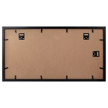 Load image into Gallery viewer, Golden State Art, Diploma Frame with Tassel Holder, 11x22 Wood Frame for 8.5x11 Document/Certificate,4x6 Photo with Double Mat (Black Over Gold), Real Glass, Black Shadow Box
