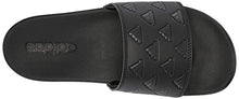 Load image into Gallery viewer, adidas Unisex Adilette Comfort Slide Sandal, Core Black/Carbon/Core Black, 7 US Men
