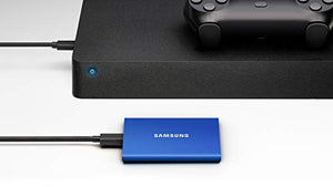 SAMSUNG T7 Portable SSD 1TB - Up to 1050MB/s - USB 3.2 External Solid State Drive, Red (MU-PC1T0R/AM)