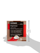 Load image into Gallery viewer, Amazon Brand - Solimo Espresso Capsules 50 CT, Compatible with Nespresso Original Brewers
