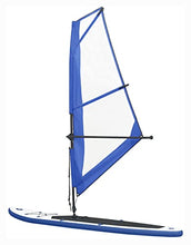 Load image into Gallery viewer, Paddleboard, Inflatable Stand Up Paddleboard with Sail Set Blue and White
