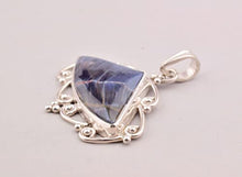 Load image into Gallery viewer, Natural Pietersite Fancy Shape Pendant Necklace In 925 Sterling Silver Statement Jewelry For Woman Jewelry, Gift For Mother, Healing Crystal
