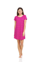 Load image into Gallery viewer, PURE CHAMP Sleepwear Night Shirts for Women – 4-Pack Soft Printed nightgowns for women

