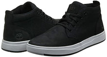 Load image into Gallery viewer, Timberland New Men&#39;s Davis Square Chukka Boot Black Nubuck/Fabric 8.5
