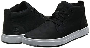 Timberland New Men's Davis Square Chukka Boot Black Nubuck/Fabric 8.5