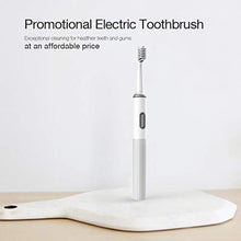 Load image into Gallery viewer, Travel Electric Toothbrush - Leyoung Portable Waterpoof Sonic Powerful Vibration with AAA Battery Powered Electronic Toothbrush, for Daily Oral Care Trip Valentine's Day Gift for Her Galentine's Gift
