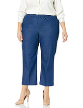 Load image into Gallery viewer, Alfred Dunner Womens Plus Average Denim Jean, Denim, 18W
