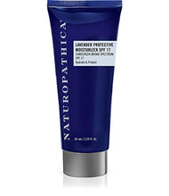 Load image into Gallery viewer, Naturopathica Lavender Protective Moisturizer SPF 17 - Nourishing Daily Facial Moisturizer for All Skin Types - Vegan, Made in USA, 2.25 oz. (65 ml)
