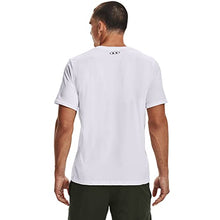Load image into Gallery viewer, Under Armour Men's Gl Foundation Short-Sleeve T-Shirt , White (100)/Black , X-Small

