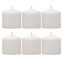 Load image into Gallery viewer, Stonebriar 18 Hour Long Burning Unscented Pillar Candles, 3x3, White
