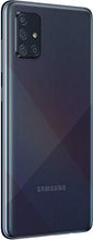 Load image into Gallery viewer, Samsung Galaxy A71 (128GB, 6GB) 6.7", 64MP Quad Camera, 25W Fast Charger, Android 10, GSM Unlocked US + Global 4G LTE International Model A715F/DS (128GB + 64GB SD + Case Bundle, Prism Crush Black)
