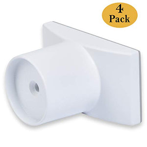 Wall Nanny Extender - 4 Inch Baby Gate Extension Kit (Made in USA) Extends Pressure Mounted Gates + Protects Walls + Stabilizes Gate - for Child, Pet & Dog Gates - Works on Stairs - Wall Protector