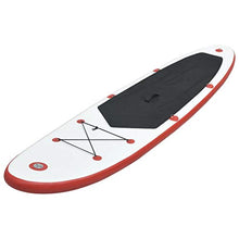 Load image into Gallery viewer, Aisifx Inflatable Stand Up Paddleboard Set Red and White
