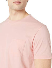 Load image into Gallery viewer, Amazon Essentials Men's 2-Pack Slim-Fit Short-Sleeve Crewneck Pocket T-Shirt, -Light Pink/White, Large
