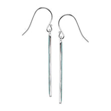 Load image into Gallery viewer, Silpada &#39;Turquoise Drop&#39; Compressed Turquoise Drop Earrings in Sterling Silver
