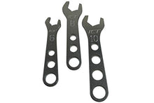 Load image into Gallery viewer, ICT Billet 3 Piece Billet Aluminum Wrench Set 6 8 10 an Fittings Thread Lightweight Ergonomic Compact Handle Designed &amp; Manufactured in The USA 551470
