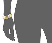 Load image into Gallery viewer, 14k Yellow Gold-Filled Hand Engraved Cuff Bracelet
