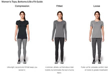 Load image into Gallery viewer, Under Armour Women's HeatGear Armour Mid No-Slip Waistband Pocketed Capri , Black (001)/White , Medium

