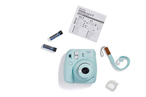 Fujifilm Instax Mini 9 - Ice Blue Instant Camera