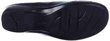 Load image into Gallery viewer, Clarks Women's May Marigold Slip-On Loafer, Black Leather, 8.5 W US
