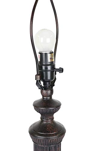 Load image into Gallery viewer, Yogoart 12-inch Wide NCAA Penn State Nittany Lions Stained Glass Table Lamp 24.8-inch Total Height
